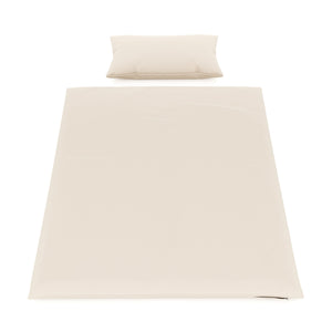 Bettwäsche Set 65 x 100 cm + 160 x 210 cm beige