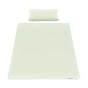 Bettwäsche Set 65 x 100 cm + 160 x 210 cm lindengrün