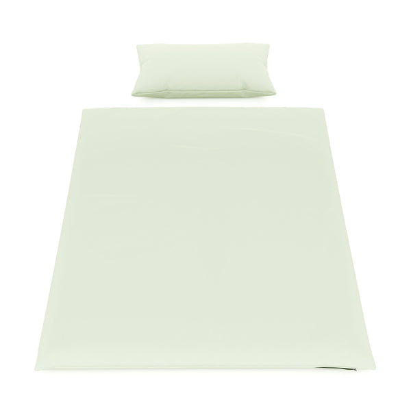 Bettwäsche Set 65 x 100 cm + 160 x 210 cm lindengrün