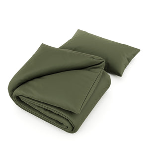 Bettwäsche Set 65 x 100 cm + 160 x 210 cm olive