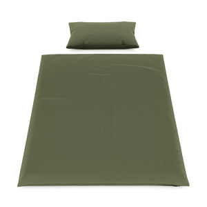 Bettwäsche Set 65 x 100 cm + 160 x 210 cm olive