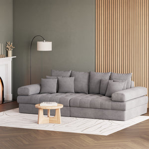 Bigsofa BRIANA grau