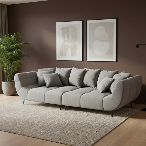 Bigsofa ZOEY grau
