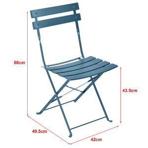 Bistro Set Caprile 3-tlg. Türkis