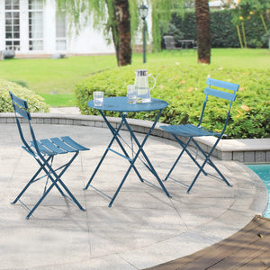 Bistro Set Caprile 3-tlg. Türkis