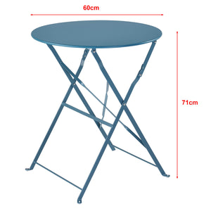 Bistro Set Caprile 3-tlg. Türkis