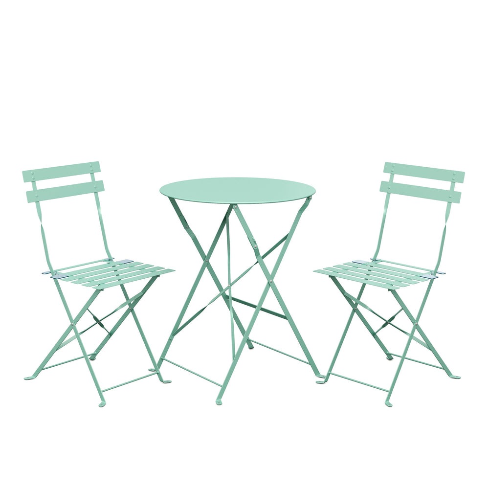 Set da bistrot da 3 pezzi, menta