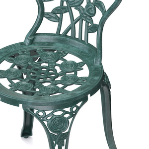 Bistroset CLEMATIS 3-teilig grün