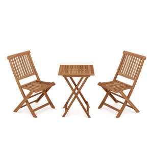 Bistroset Holz ALVOR 3-teilig