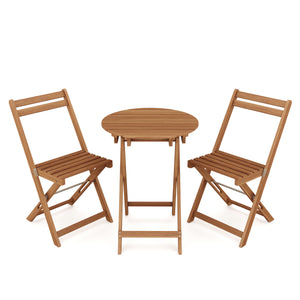 Bistroset Holz KORSIKA 3-teilig