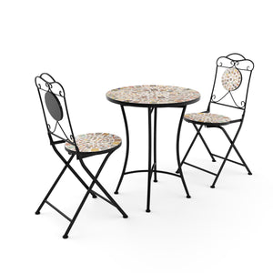Bistroset MOSAIK 3-teilig bunt