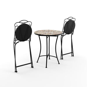Bistroset MOSAIK 3-teilig bunt
