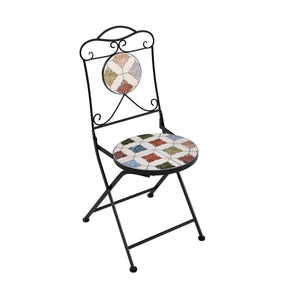 Bistroset MOSAIK 3-teilig Quadrate bunt
