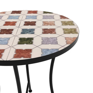 Bistroset MOSAIK 3-teilig Quadrate bunt