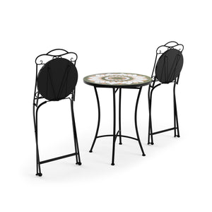 Bistroset MOSAIK 3-teilig olive