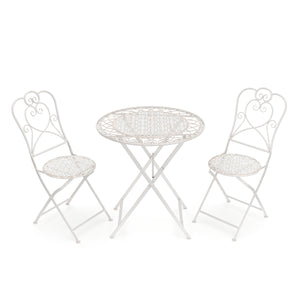 Bistroset Vintage PAULINE weiss