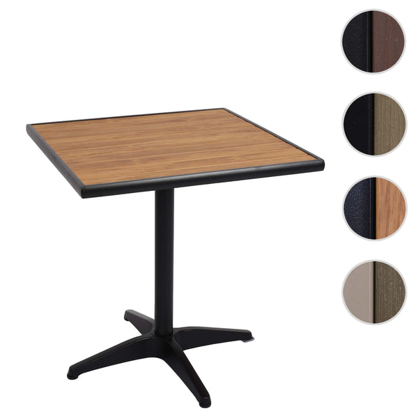 Bistrotisch Gartentisch Balkontisch Gastronomie Outdoor braun