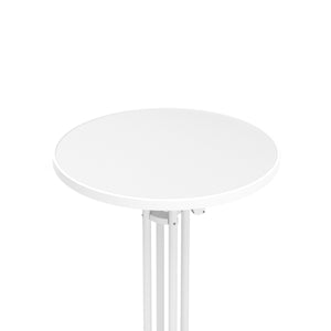 Bistrotisch Stehtisch MARTIN rund 70 x 110 cm weiss
