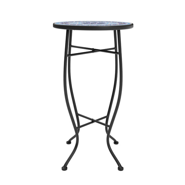 Bistrotisch MOSAIK blau