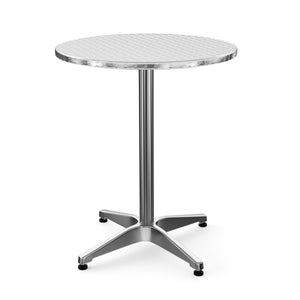 Alu Bistrotisch rund Ø 60 x H 70 cm