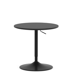 Bistrotisch Stehtisch ENZO rund 60 x 56 - 78 cm schwarz