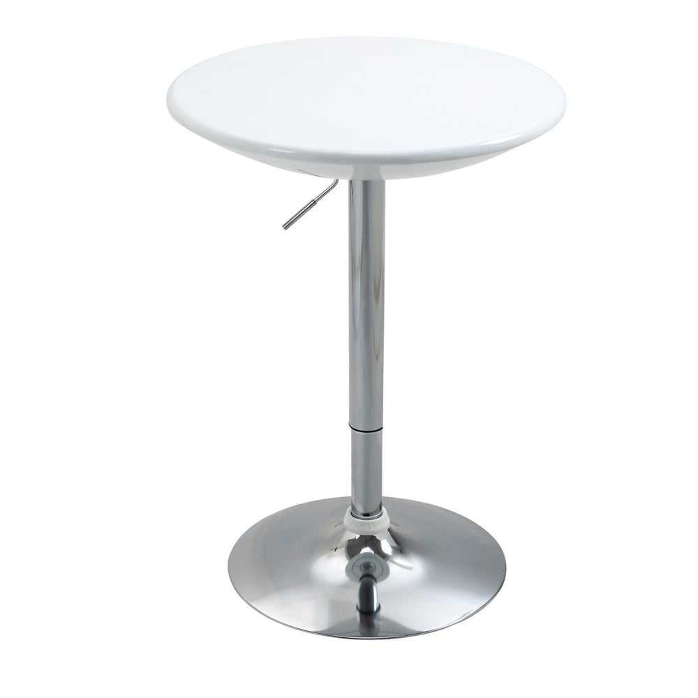 Tavolo da bistrot, tavolo alto, tavolo da cucina, altezza regolabile 61 cm