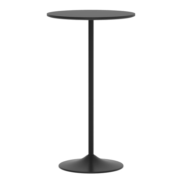 Bistrotisch Stehtisch VINCENCO rund 60 x 105 cm schwarz