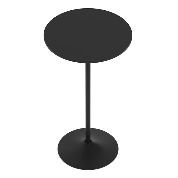 Bistrotisch Stehtisch VINCENCO rund 60 x 105 cm schwarz