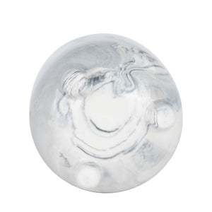 Blumentopf Dreibein Keramik grau