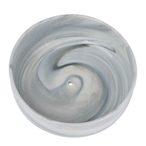 Blumentopf Keramik grau