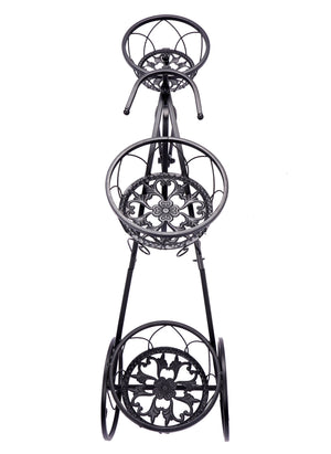 Blumentreppe VELO schwarz
