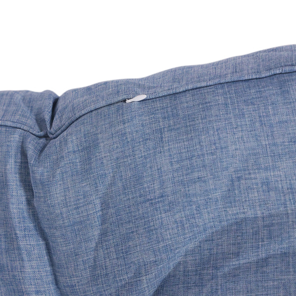Outdoorkissen Bodenkissen 2er Set blau