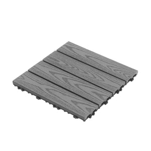 Bodenplatte BENTON 22er Set 30 x 30 cm anthrazit