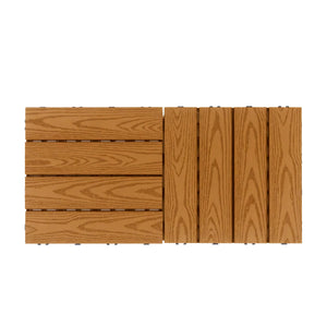Bodenplatte BENTON 22er Set 30 x 30 cm hellbraun