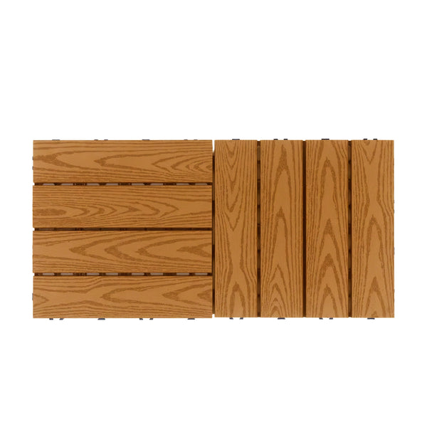Bodenplatte BENTON 22er Set 30 x 30 cm hellbraun