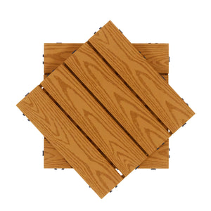 Bodenplatte BENTON 22er Set 30 x 30 cm hellbraun