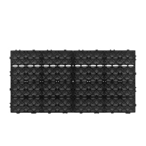 Bodenplatte DORTMUND 12er Set 60 x 30 cm anthrazit