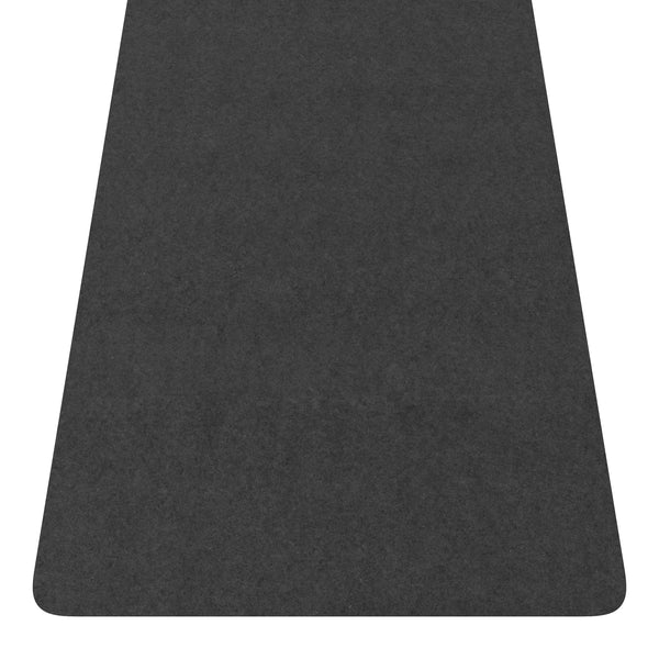 Bodenschutzmatte 170 x 80 cm schwarz