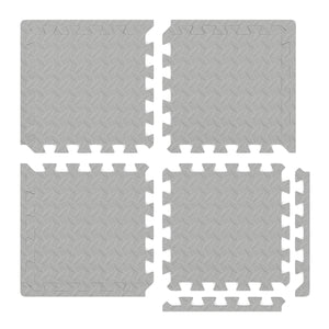 Bodenschutzmatte 30 x 30 cm 32er Set grau