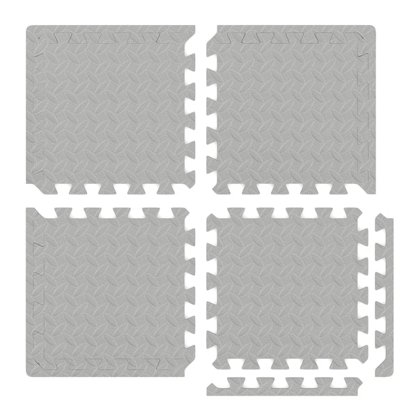 Bodenschutzmatte 30 x 30 cm 32er Set grau