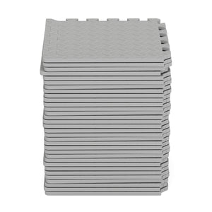 Bodenschutzmatte 30 x 30 cm 32er Set grau