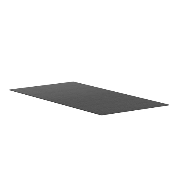 Bodenschutzmatte 30 x 30 cm 32er Set schwarz