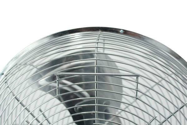 Bodenventilator 30 cm chrom