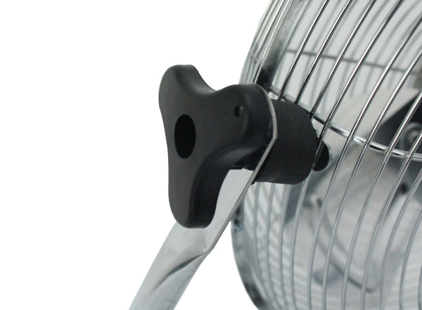 Bodenventilator 30 cm chrom