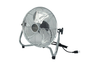 Bodenventilator 30 cm chrom