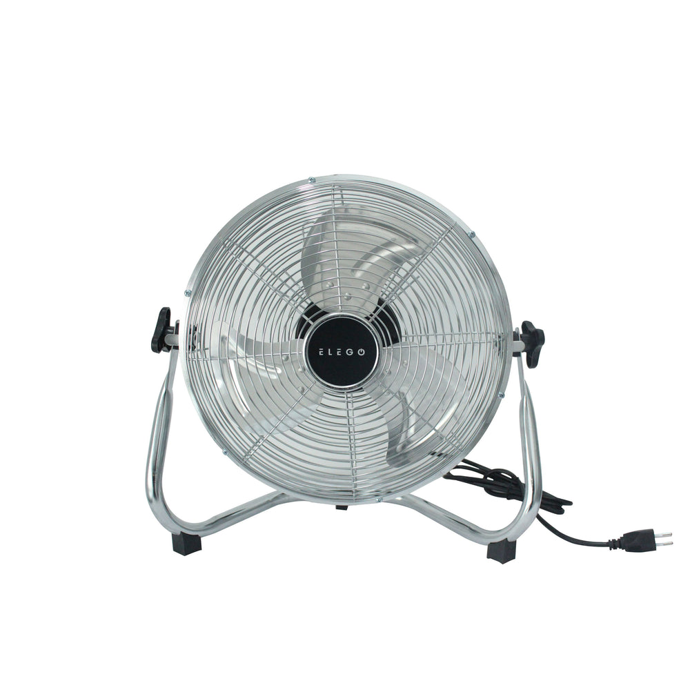 30 cm chrome floor fan