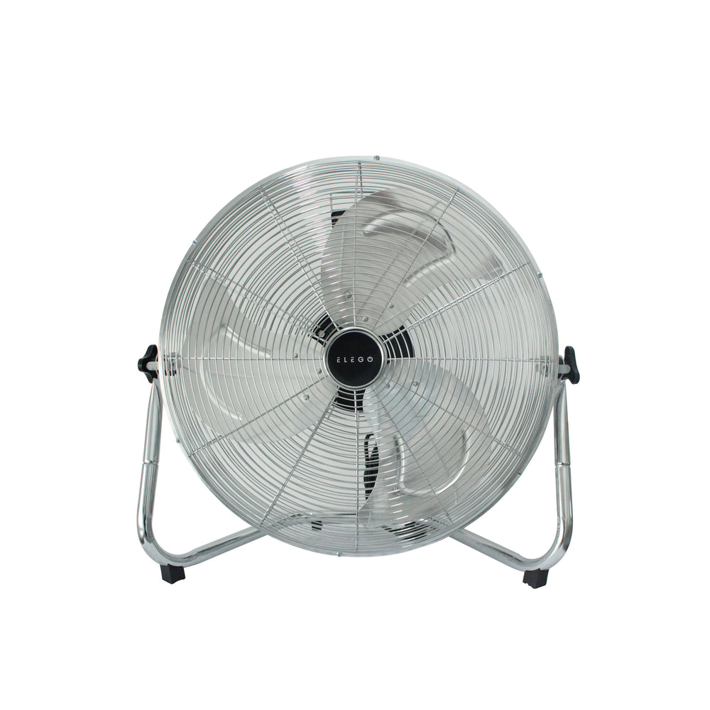 Floor fan 51 cm chrome