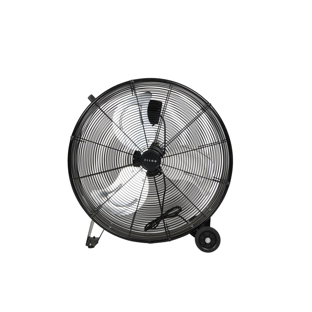 Floor fan 61 cm black