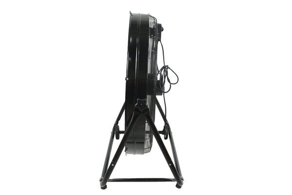 Bodenventilator 76 cm schwarz