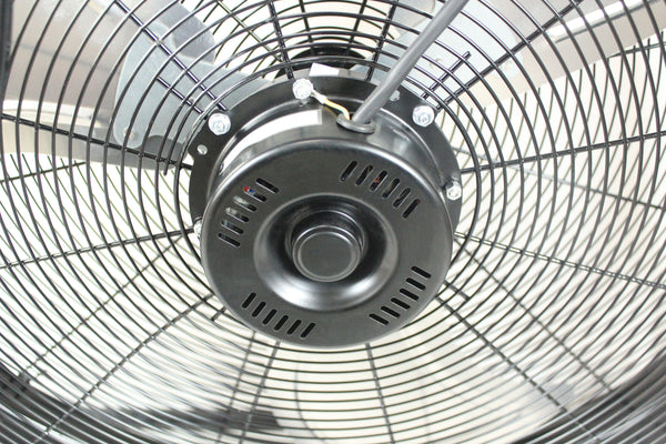 Bodenventilator 76 cm schwarz